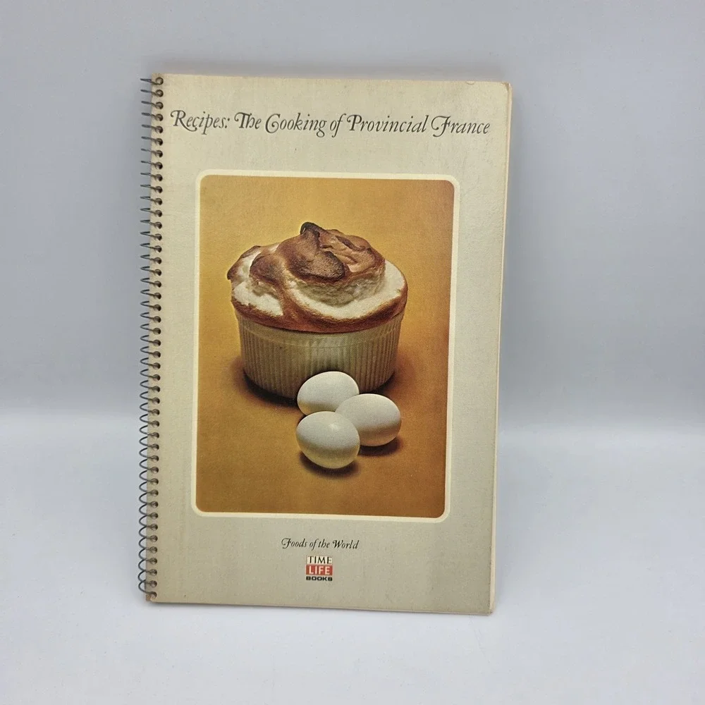 Recipes The Cooking of Provincial France Foods of The World Time Life Books 1968